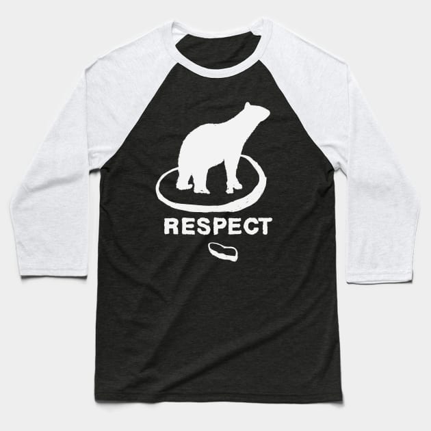 RESPECT Baseball T-Shirt by encip